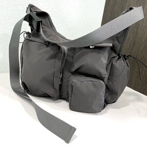 Gray Men's/Women’s Multipurpose Crossbody Bag